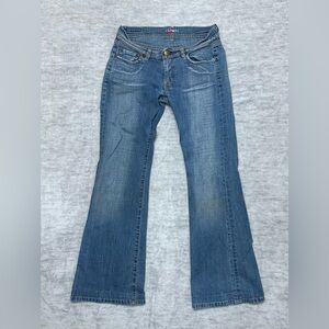 Vintage PUSCH Flare Jeans Low Rise Y2K Bootcut Denim